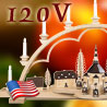 Schwibbogen & Candle Arches &middot; 120 Volt US-Standard