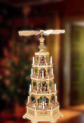 Weihnachtspyramiden & Weihnachten Pyramiden &middot; 4-st�ckige Pyramiden