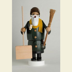 R�ucherm�nner Sonstige Figuren R�ucherm�nnchen Schneeschipper - 21cm