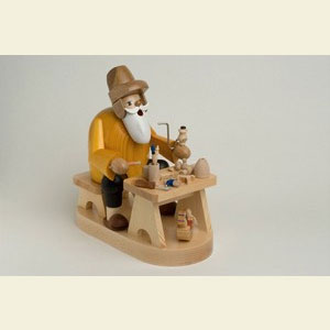 Smokers Professions Smoker Erzgebirge Craftsman Anniversary - 16cm / 6 inches