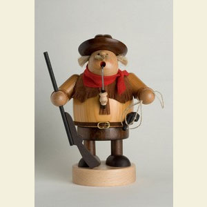 R�ucherm�nner Berufe R�ucherm�nnchen Cowboy mit Lasso - 19cm