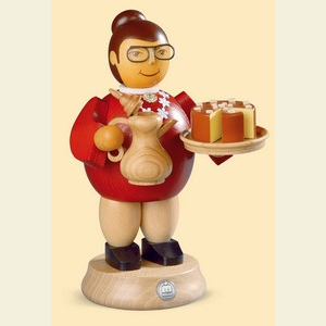 Smokers Misc. Smokers Smoker Coffee Aunt with smoking Pot - 18 cm / 7 inch