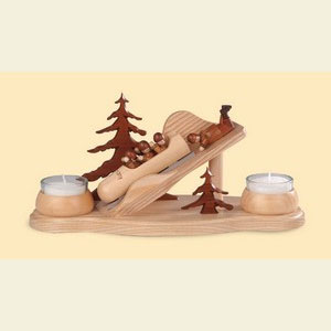 Lichterwelt Kerzenhalter Sonstige Teelicht-Kerzenhalter 4er Bob - 12 cm