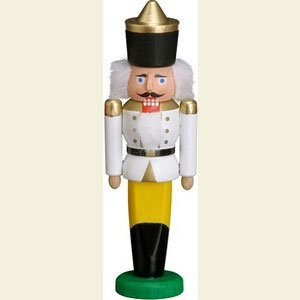 Nu�knacker K�nige Nussknacker K�nig wei� - 9cm