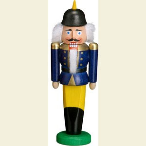 Nutcrackers Soldiers Nutcracker Soldier blue - 9cm / 3.5 inches