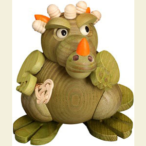 R�ucherm�nner Tiere R�ucherm�nnchen Drachen Mama - 11 cm