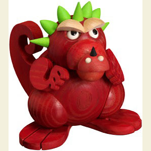 Smokers Animals Smoker Dragon Teenager - 11 cm / 4 inches