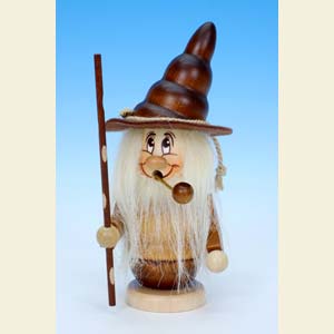Smokers Misc. Smokers Smoker Mini-Gnome with stick - 16,5cm / 6,5 inch
