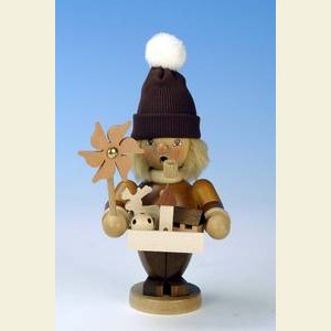 R�ucherm�nner Berufe R�ucherm�nnchen Spielzeugh�ndler natur - 21cm