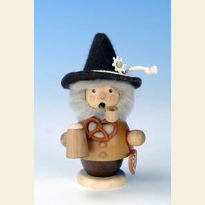 Smokers Misc. Smokers Smoker Bavarian natural colors - 14cm / 6 inch