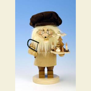 Smokers Professions Smoker Gnome Christmas Pyramid Artisan - 28cm / 11 inch