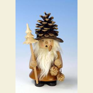 R�ucherm�nner Sonstige Figuren R�ucherm�nnchen Zapfenm�nnchen natur - 19,5cm