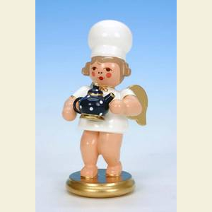 Angels Baker Angels (Ulbricht) Baker Angel with Coffee Pot - 7,5cm / 3 inch