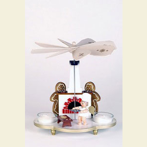 Weihnachtspyramiden 1-st�ckige Pyramiden 1-st�ckige Pyramide - Weihnachtsstube natur - 19,5 cm