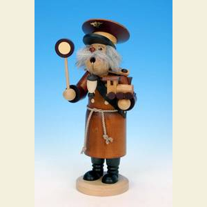 R�ucherm�nner Berufe R�ucherm�nnchen Schaffner natur - 29cm