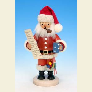Smokers Santa Claus Smoker Santa Claus with Wishlist - 26cm / 10 inch