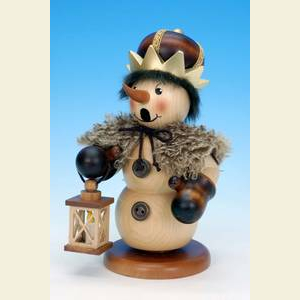 R�ucherm�nner Schneem�nner R�ucherm�nnchen Schneemann Kaspar natur - 22,5cm