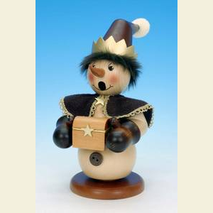 R�ucherm�nner Schneem�nner R�ucherm�nnchen Schneemann Melchior natur - 23cm