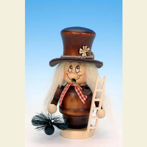 R�ucherm�nner Berufe R�ucherm�nnchen Miniwichtel Kaminfeger - 15cm
