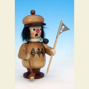 R�ucherm�nner Hobbies R�ucherm�nnchen Golfer natur - 10,8cm