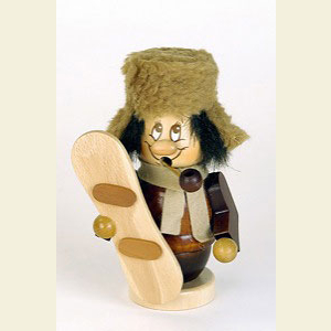 R�ucherm�nner Hobbies R�ucherm�nnchen Miniwichtel Snowboarder - 13 cm
