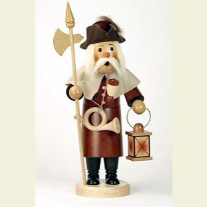 R�ucherm�nner Berufe R�ucherm�nnchen Nachtw�chter natur - 50 cm