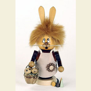 Smokers Animals Smoker Gnome Bunny (female) - 16,5 cm / 6 inches