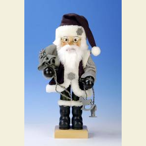 Nutcrackers Santa Claus Nutcracker Santa Claus gray - 46cm / 18 inch - Limited Edition
