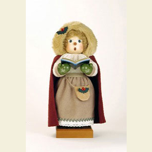 Nutcrackers Hobbies Nutcracker Carol Singer woman - 39 cm / 15 inches