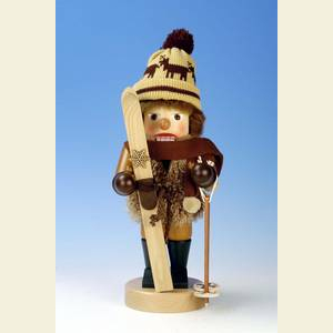 Nutcrackers Hobbies Nutcracker Skidriver natural colors - 41cm / 16 inch