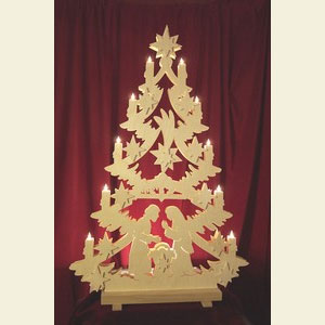 Lichterwelt Lichterspitzen Lichterspitze - Christbaum - 70 x 46 x 5,5 cm