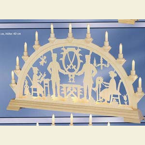 Candle Arches Fret Saw Work Candle Arch - Erzgebirge