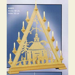 World of Light Light Triangles Window-Triangle - Little Church of Seiffen
