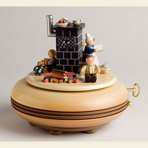 Spieldosen Diverse Motive Spieldose Spieldose Feierabend - 16 cm