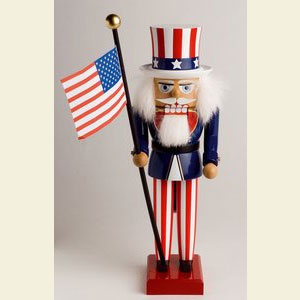 Nu�knacker Bekannte Personen Nussknacker Onkel Sam - 31 cm