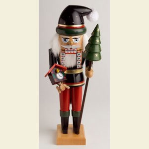 Nutcrackers Professions Nutcracker Clock Peddler - 29 cm / 11 inches