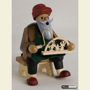 R�ucherm�nner Berufe R�ucherm�nnchen Schwibbogenmacher - 16cm