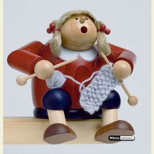 R�ucherm�nner Hobbies R�ucherm�nnchen Strickliesel - 15 cm