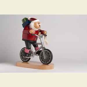 Smokers Santa Claus Smoker Biker Santa Claus - 23cm / 9 inch