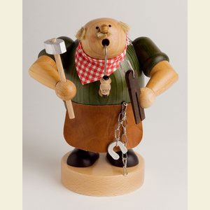 R�ucherm�nner Berufe R�ucherm�nnchen Hufschmied - 18 cm
