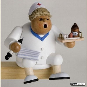 Smokers Professions Smoker Nurse - 16cm / 6 inches