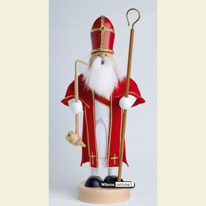 Smokers Santa Claus Smoker Holy Sant Nikolaus - 28 cm / 11 inches