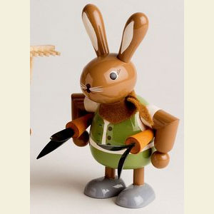 Kleine Figuren & Miniaturen Tiere Hasen Hase M�hrendieb - 11 cm