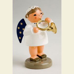 Angels Orchestra of Angels (KWO) Angel with Horn - 5 cm / 2 inches