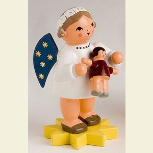 Angels Other Angels Angel with Doll - 5 cm / 2 inches