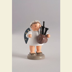 Engel Engelsorchester (KWO) Engel mit Dudelsack - 5cm