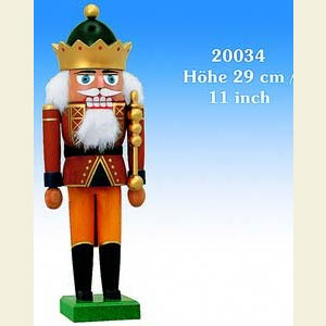 Nu�knacker K�nige Nussknacker K�nig mit Krone - 29 cm