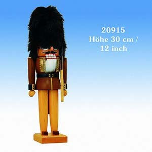 Nu�knacker Soldaten Nussknacker Wachsoldat natur - 30 cm