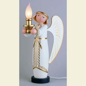 Engel Engel und Bergmann Engel (elektrisch beleuchtet) - 50 cm
