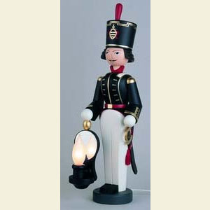 Engel Engel und Bergmann Bergmann (elektrisch beleuchtet) - 50 cm